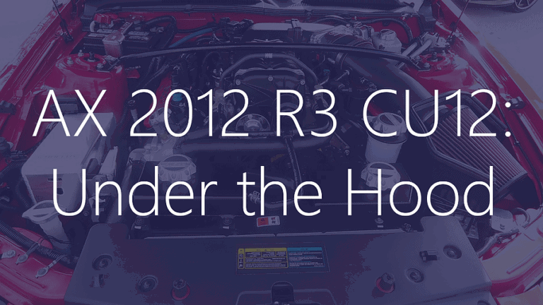 AX 2012 R3 CU12 Features