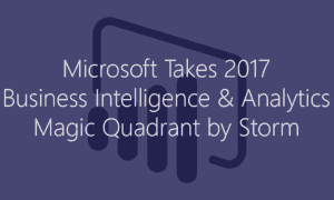 Microsoft Business Intelligence Magic Quadrant