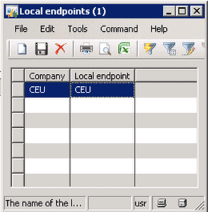 add local endpoint