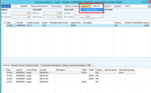 report invoice as ready dynamics ax 2012