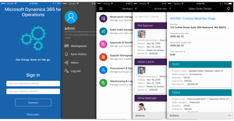 mobility dynamics 365 for operations