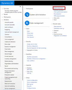 system parameters dynamics 365 bpm