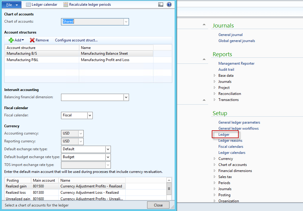 Chart Of Accounts In Microsoft Dynamics Ax 2012