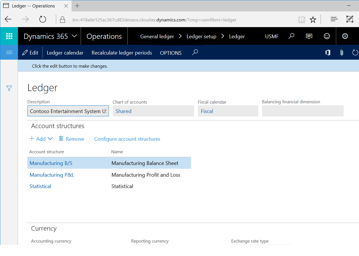 Chart Of Accounts In Microsoft Dynamics Ax 2012