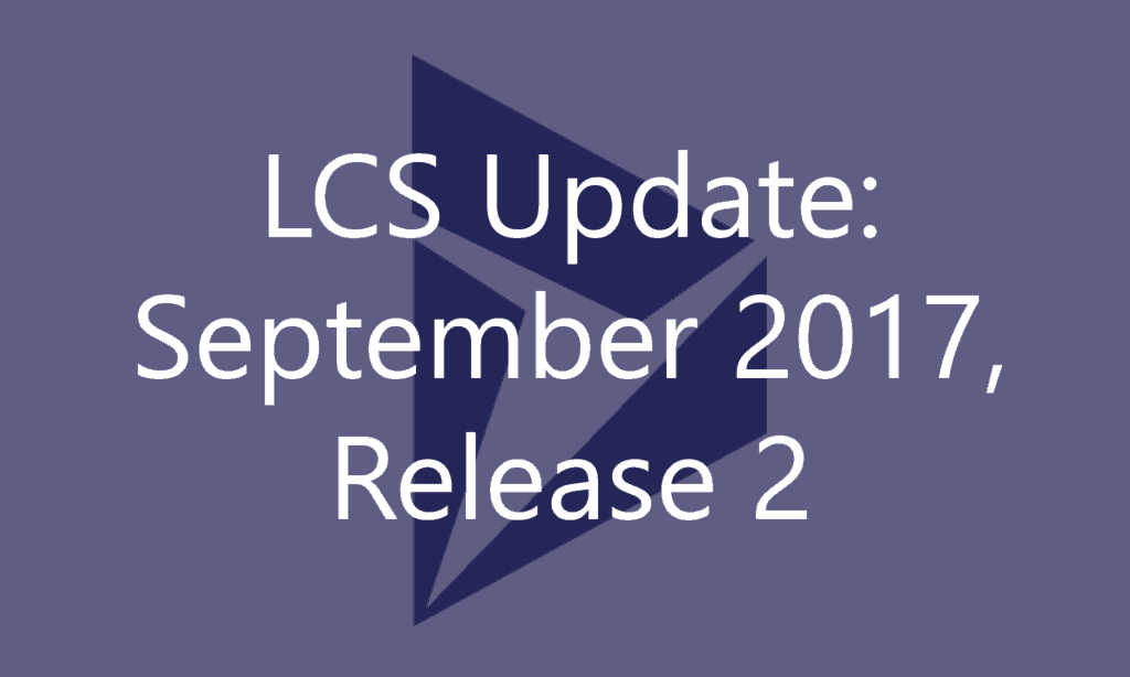 LCS Update Release 2