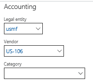 accounting fast tab d365 1