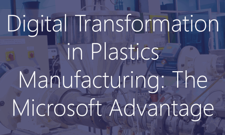 Digital Transformation in Plastics Manufacturing