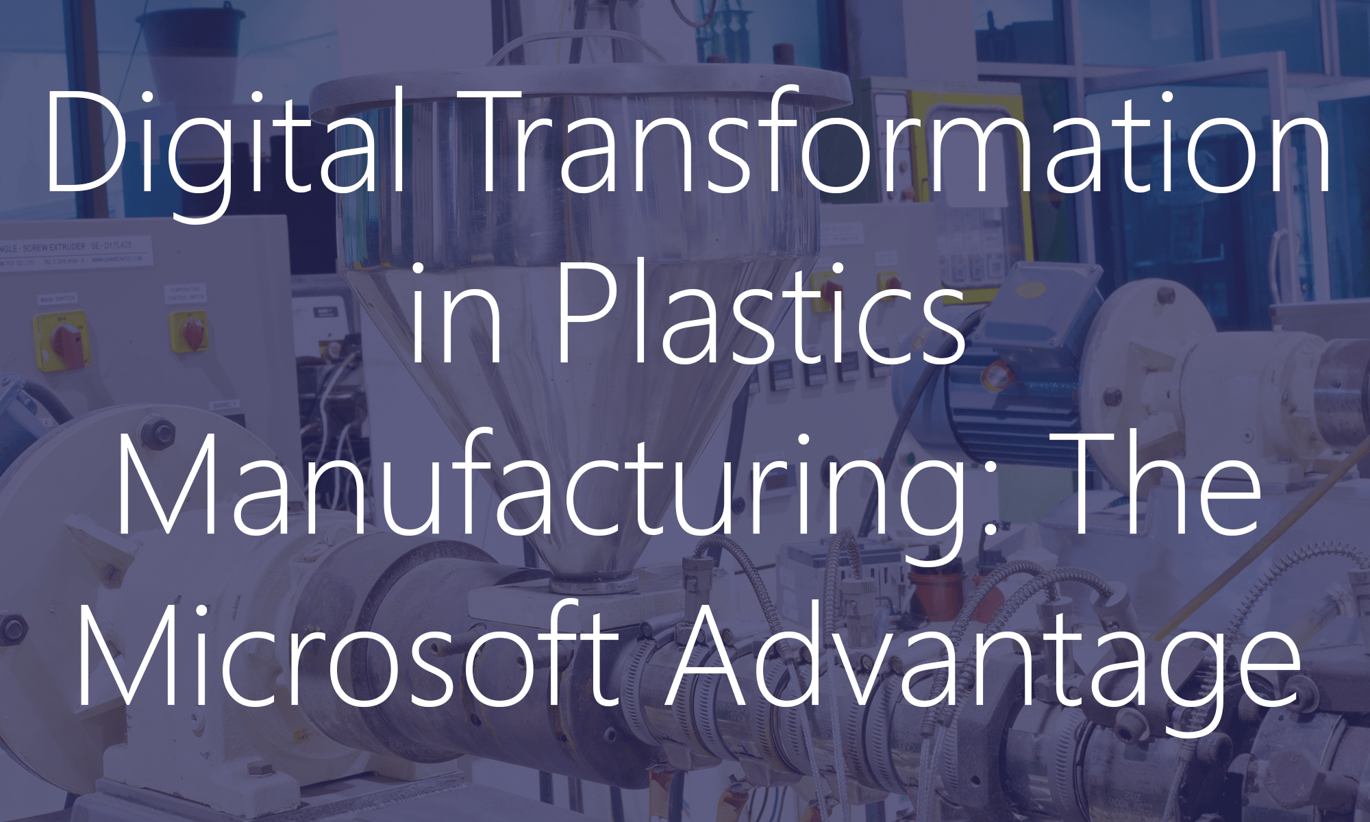Digital Transformation in Plastics Manufacturing