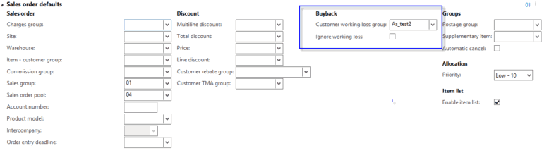 buyback working loss group