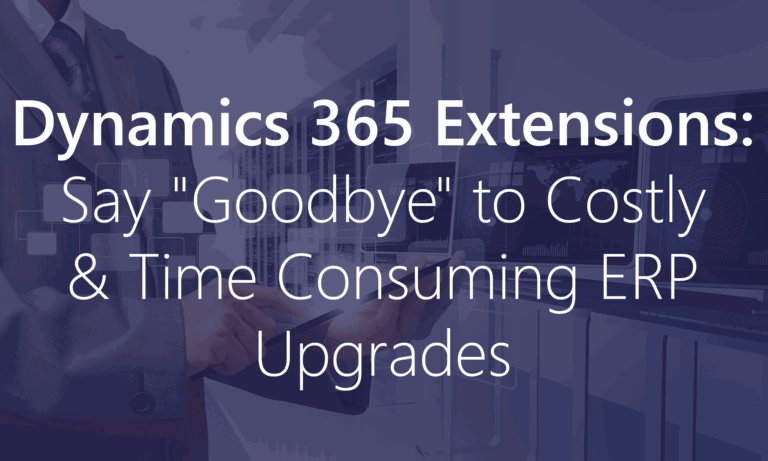 Dynamics 365 Extensions