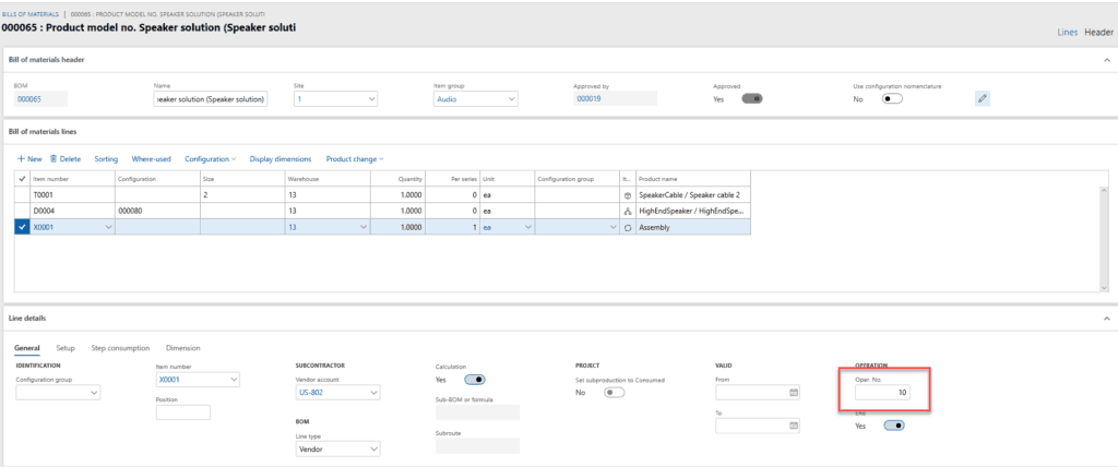 Subcontracting in Dynamics 365 for Finance and Operations – Part 2 ...