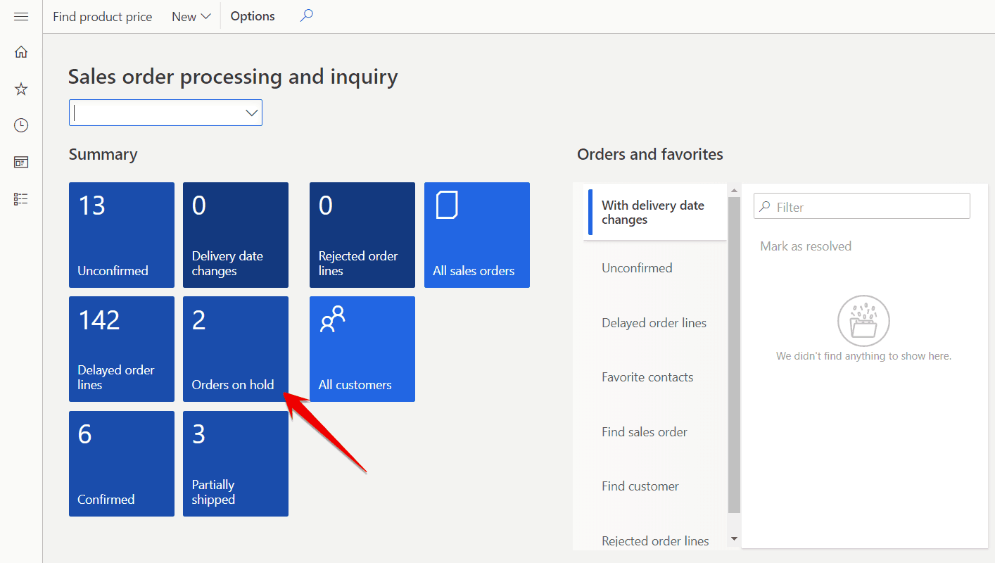 sales order processing in dynamics 365