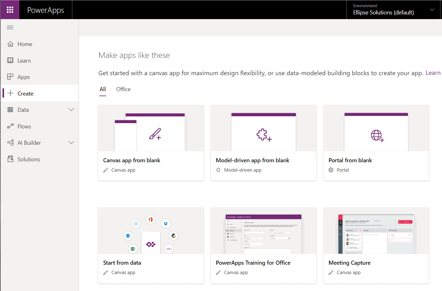 data canvas app powerapps