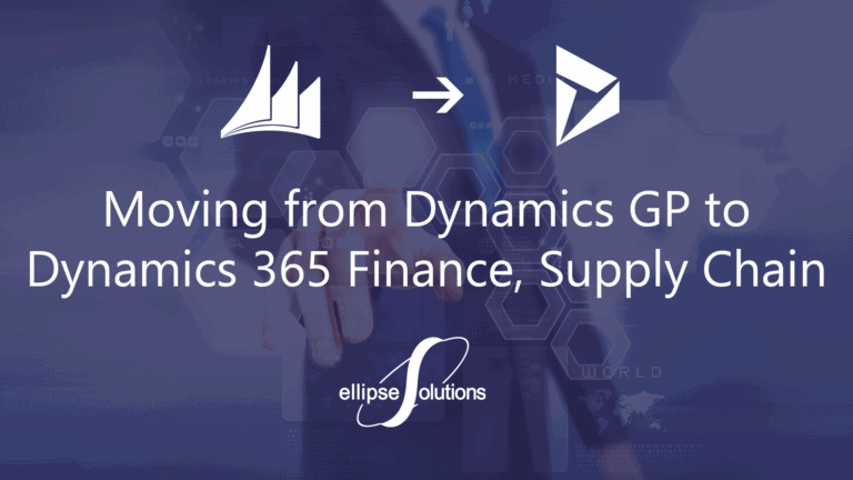 moving from dynamics gp to dynamics 365