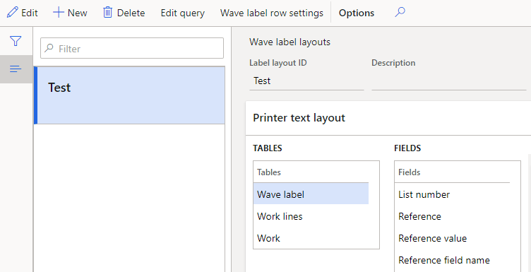 dynamics 365 container code label layout