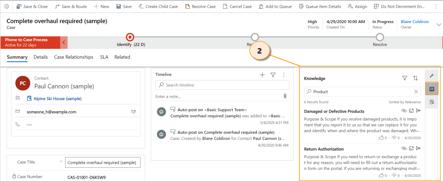 Dynamics 365 Customer Service Knowledge Base | Ellipse Solutions