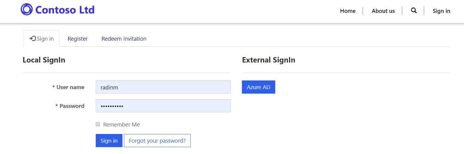 sign in powerapps portal
