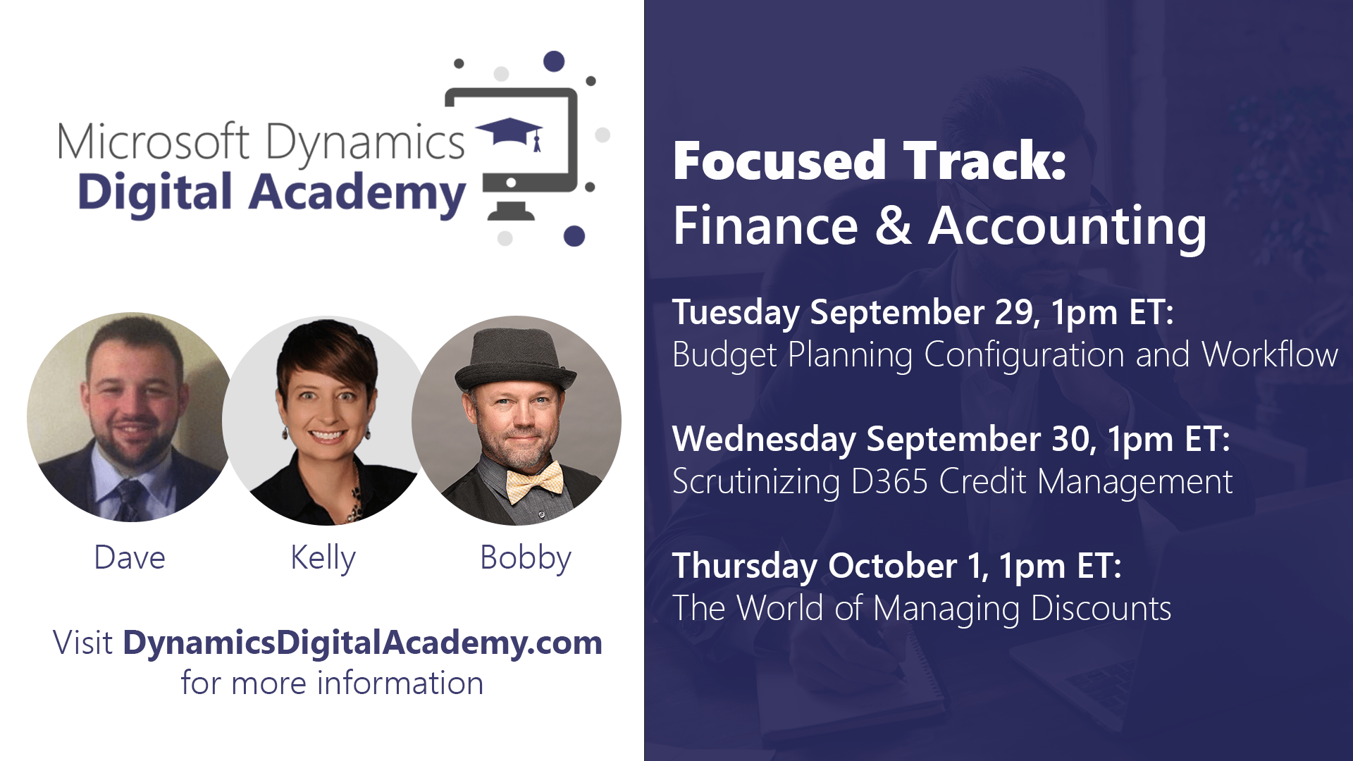 Finance and Accounting Track Dynamics Digital Academy