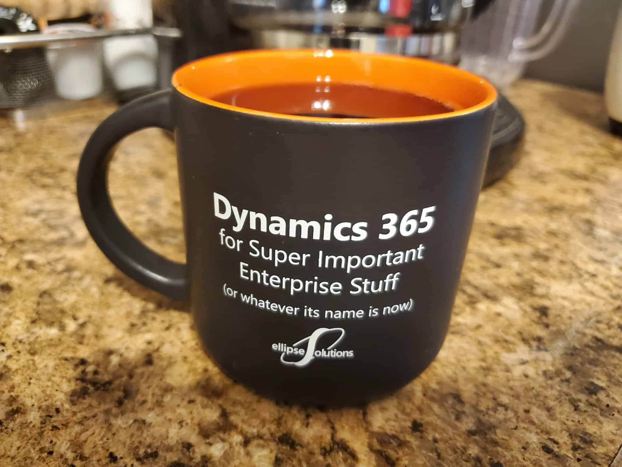 dynamics 365 licensing mug