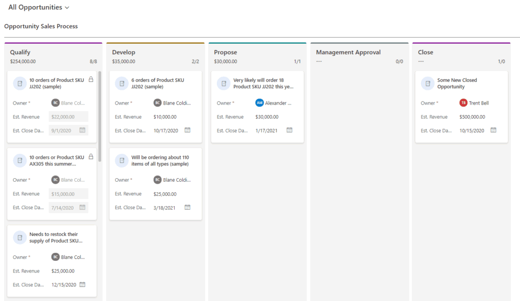 2 dynamics 365 kanban control | Ellipse Solutions