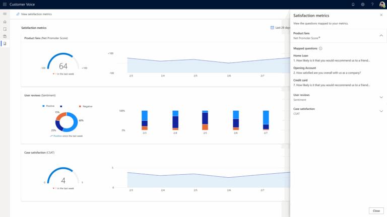 Dynamics 365 customer voice