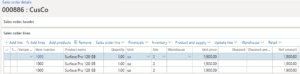 dynamics 365 multi line discount high margin