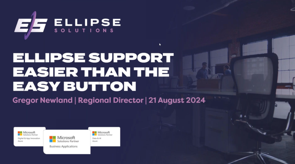 Ellipse Support for Microsoft Dynamics – Press Purple, Problem Solved!