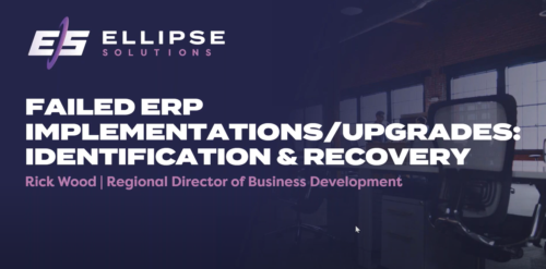 Failed ERP Implementations/Upgrades: Identification & Recovery