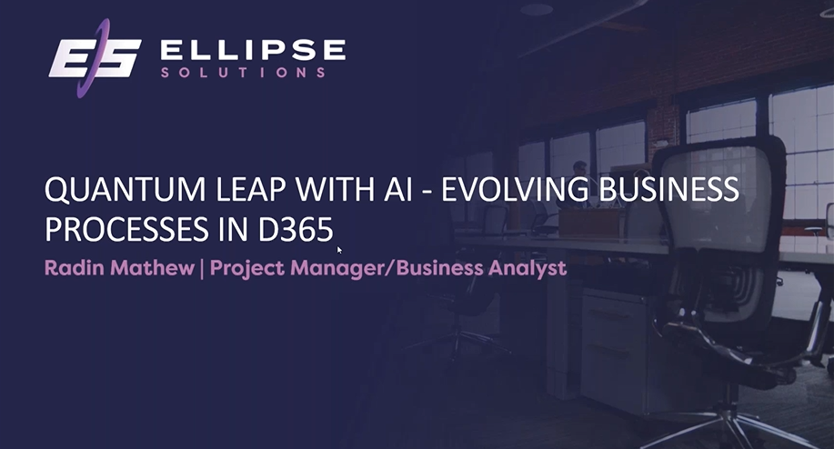 Quantum Leap with AI: Evolving Business Processes in D365 - Sales orders & Operations.